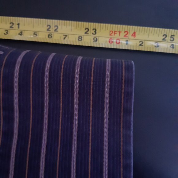 Jones New York SZ M 100% Cotton Men's Striped Button Up Shirt - Picture 11 of 11